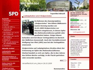 Homepage der SPD Südliche Innenstadt